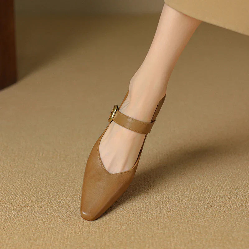 Alden & Archer™| Lunovella Leather Heels