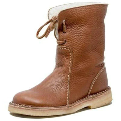 Violet | Winter-Ready Fleece Boots with Wool Lining