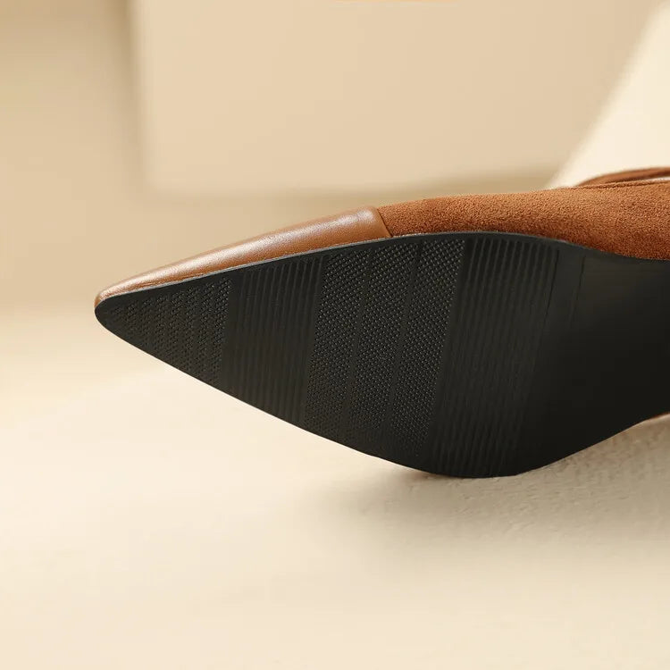 Alden & Archer™| Zalvoria Leather Heels