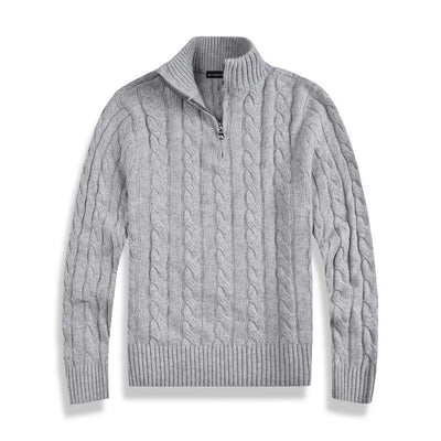 Old Money Half Zip Sweater