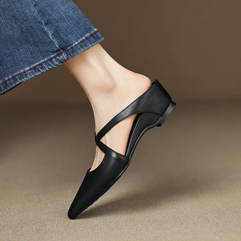 Alden & Archer™| Virelina Leather Mules
