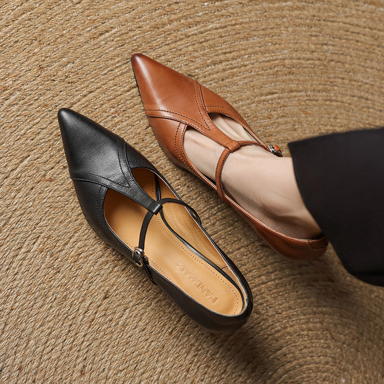 Alden & Archer™| Lumoura Leather Heels