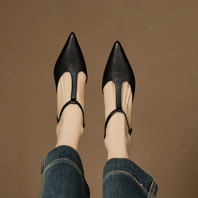 Alden & Archer™| Noravine Leather Heels