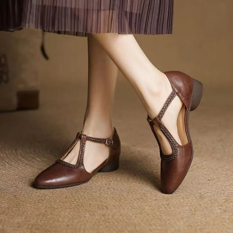 Alden & Archer™| Bevora T-Strap Sandals