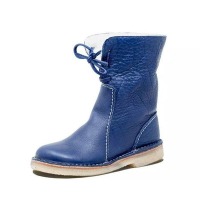 Violet | Winter-Ready Fleece Boots with Wool Lining