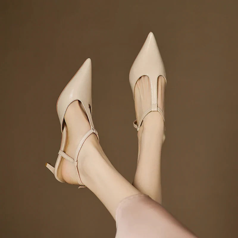 Alden & Archer™| Noravine Leather Heels