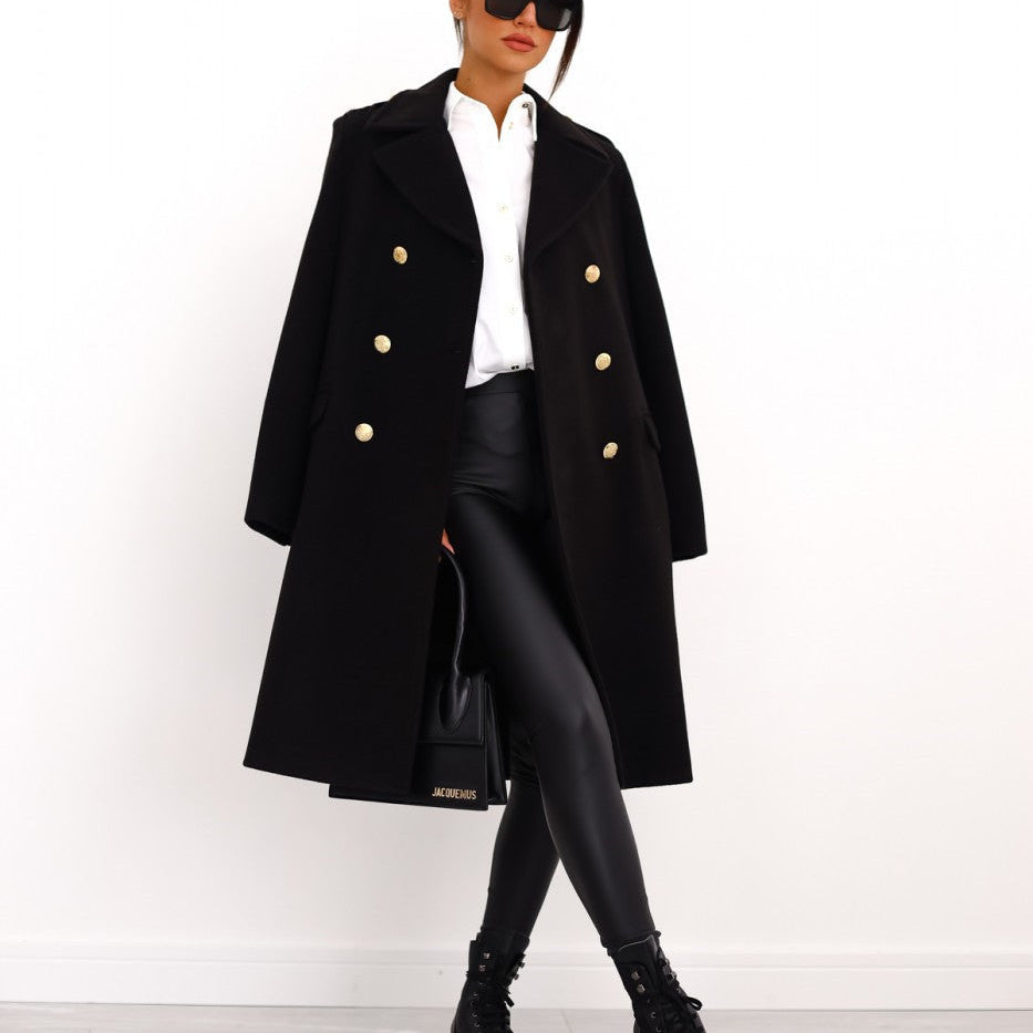 Chloe | Women's Classic Double-Breasted Trench Coat
