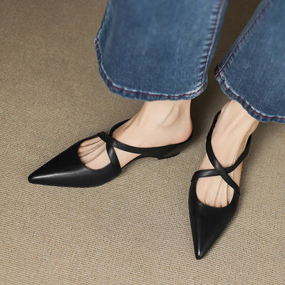 Alden & Archer™| Virelina Leather Mules