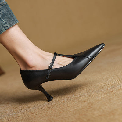 Alden & Archer™| Lumoura Leather Heels