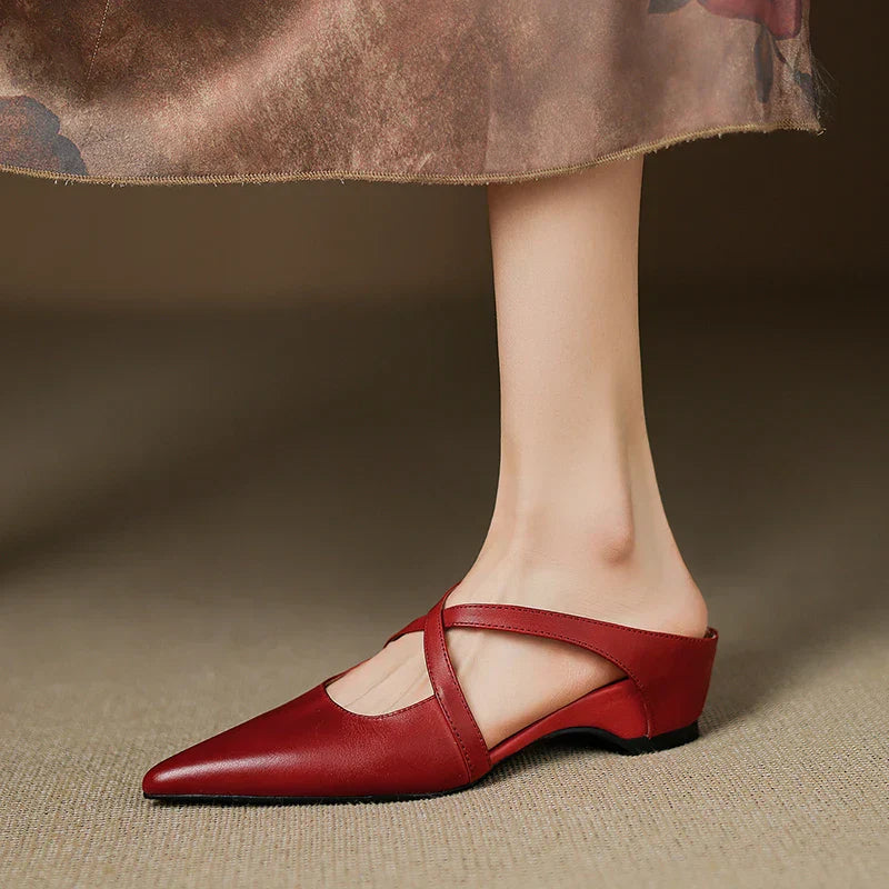 Alden & Archer™| Virelina Leather Mules