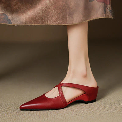 Alden & Archer™| Virelina Leather Mules