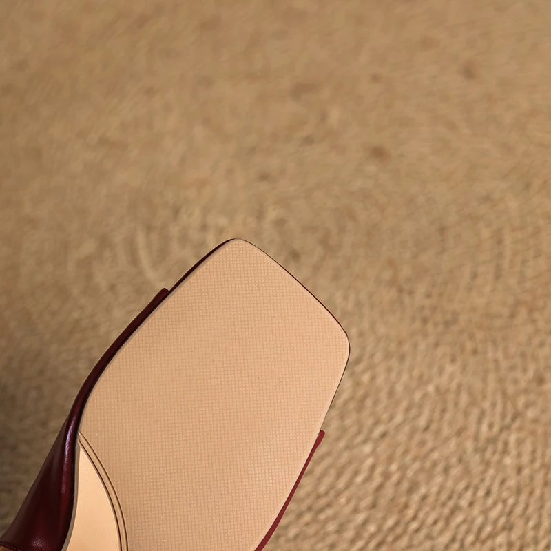 Alden & Archer™| Kendra Leather Slingbacks