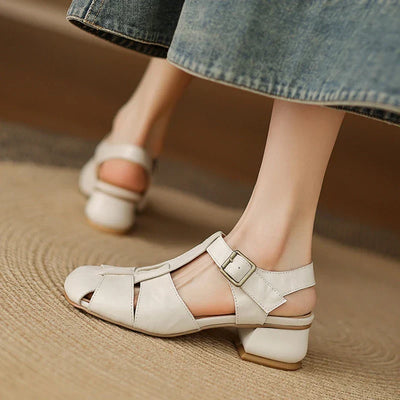 Alden & Archer™| Coralia Chunky Heel Shoes