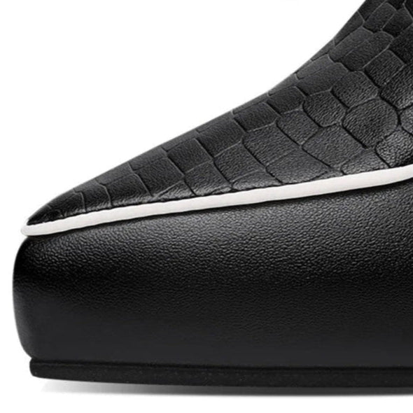 Alden & Archer™| Lenaria Leather Heels