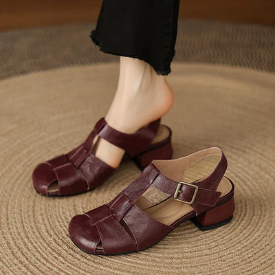 Alden & Archer™| Coralia Chunky Heel Shoes