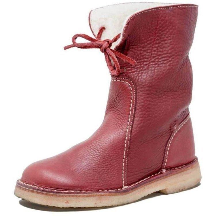 Violet | Winter-Ready Fleece Boots with Wool Lining