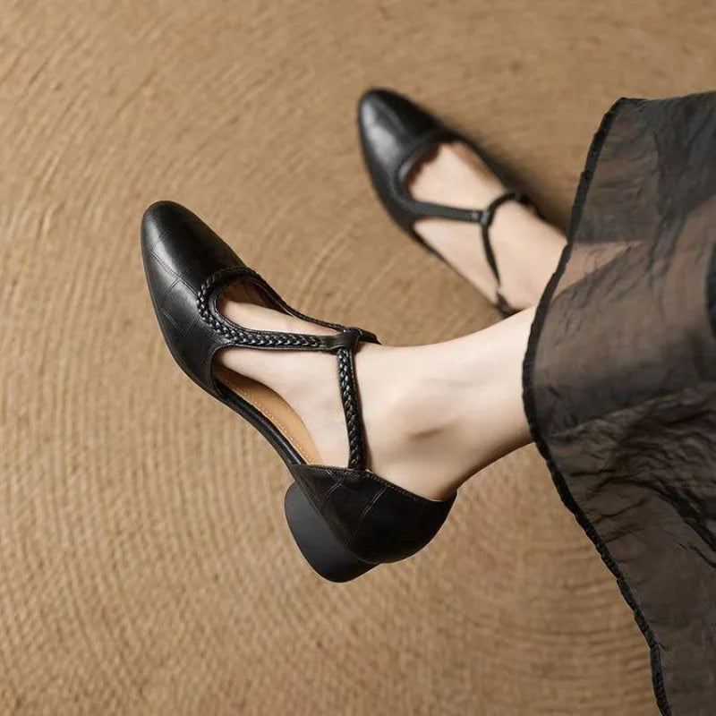 Alden & Archer™| Bevora T-Strap Sandals