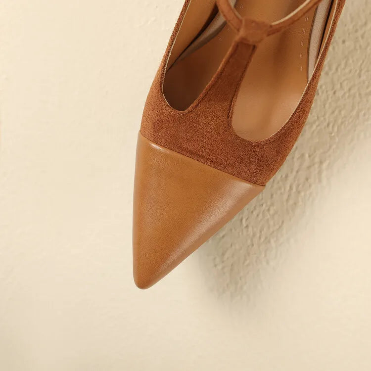 Alden & Archer™| Zalvoria Leather Heels