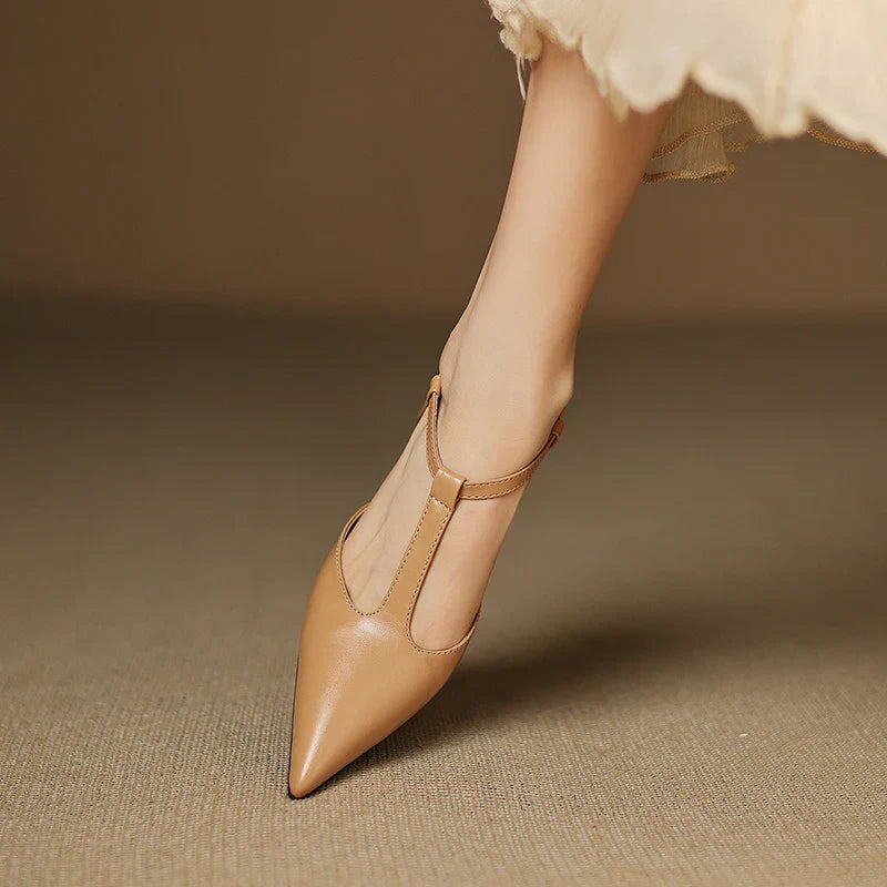 Alden & Archer™| Noravine Leather Heels