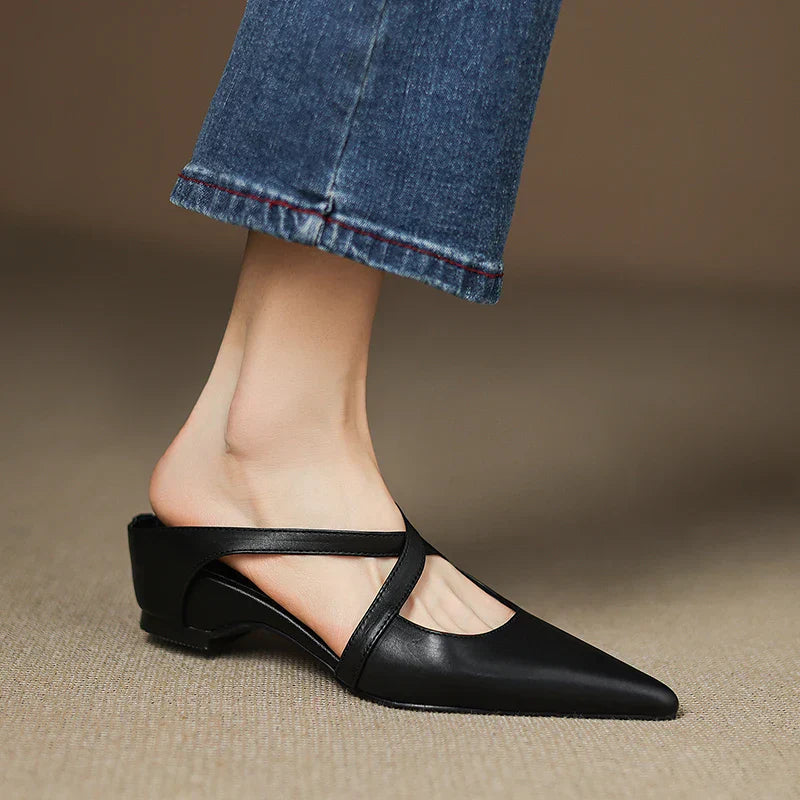 Alden & Archer™| Virelina Leather Mules