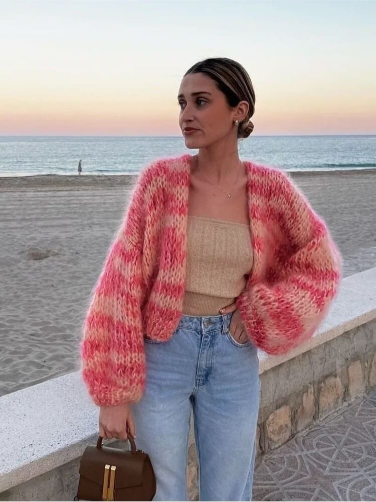 Beatrice | Women's Fashion Cardigan with Open Front