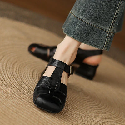 Alden & Archer™| Coralia Chunky Heel Shoes
