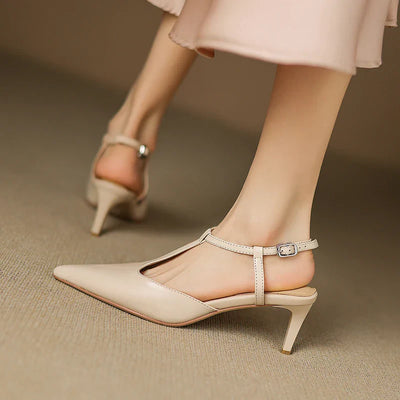 Alden & Archer™| Noravine Leather Heels