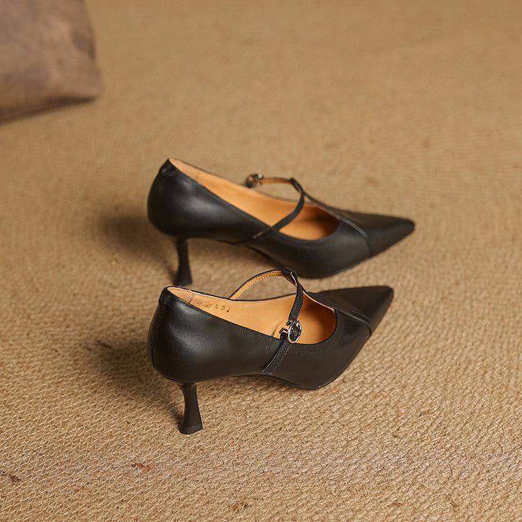 Alden & Archer™| Lumoura Leather Heels