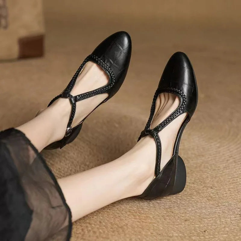 Alden & Archer™| Bevora T-Strap Sandals