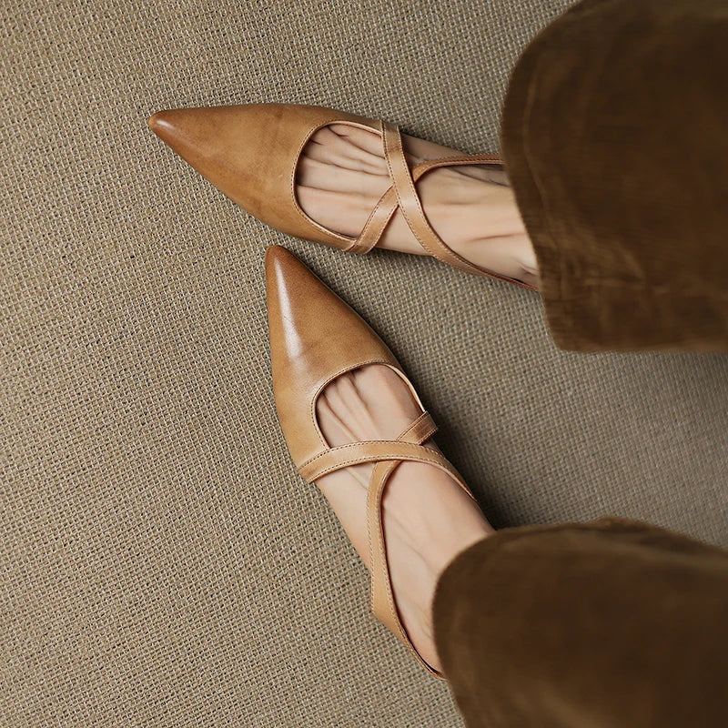 Alden & Archer™| Virelina Leather Mules