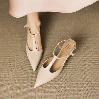 Alden & Archer™| Noravine Leather Heels