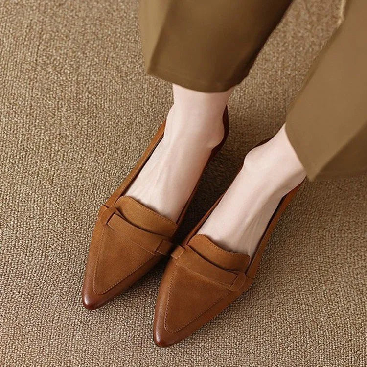 Alden & Archer™| Brivelle Mid Heeled Loafers