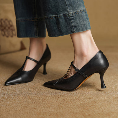Alden & Archer™| Lumoura Leather Heels