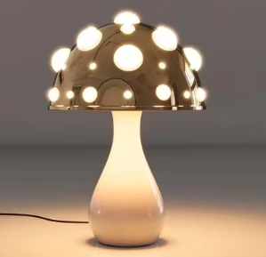 Twinkling toadstool table lamp