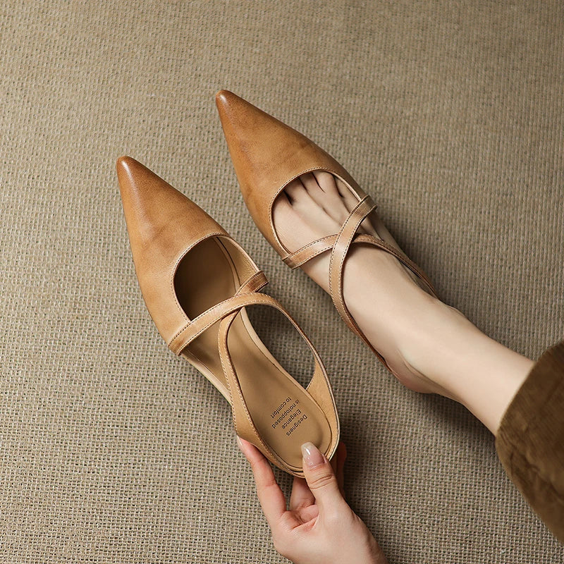 Alden & Archer™| Virelina Leather Mules