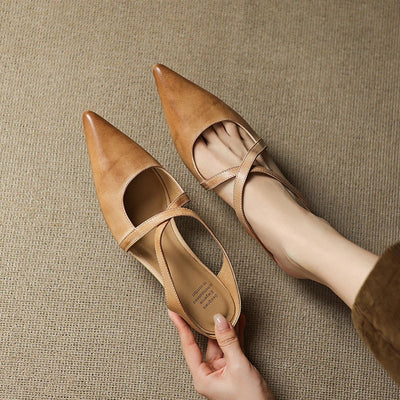 Alden & Archer™| Virelina Leather Mules
