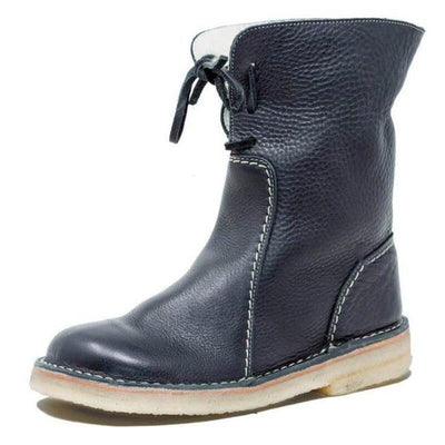Violet | Winter-Ready Fleece Boots with Wool Lining