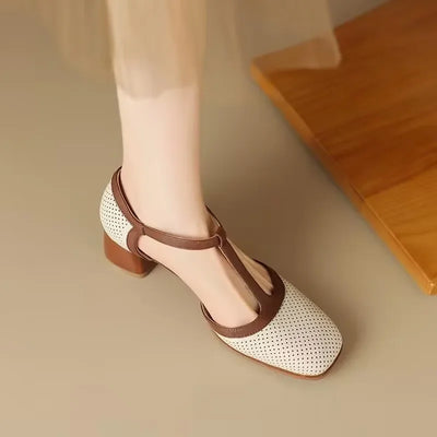 Alden & Archer™ | Isava Mid Heel Shoes