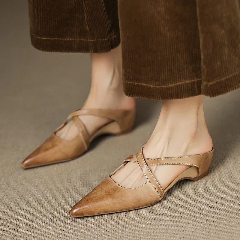 Alden & Archer™| Virelina Leather Mules