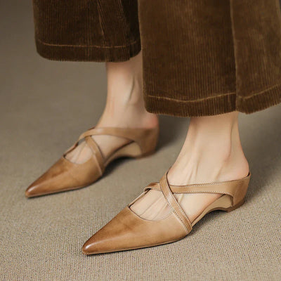 Alden & Archer™| Virelina Leather Mules