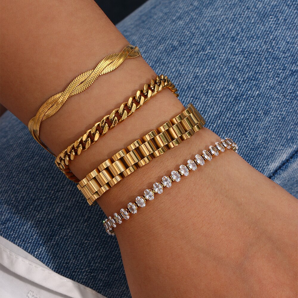 Nikki Bracelet (gold finish)