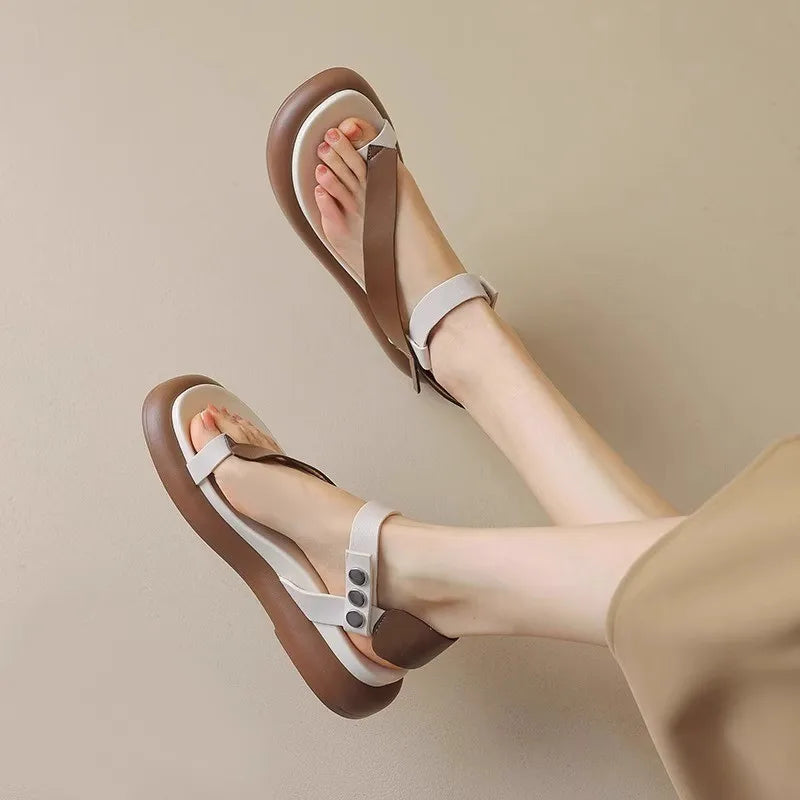 Alden & Archer™| Loraine Flat Sandals