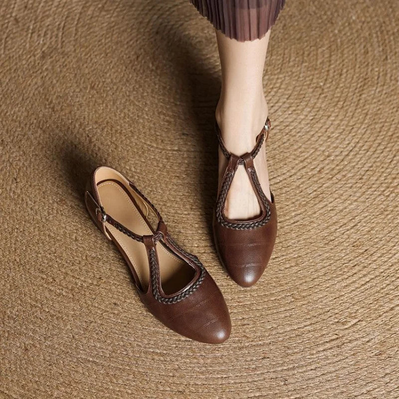 Alden & Archer™| Bevora T-Strap Sandals