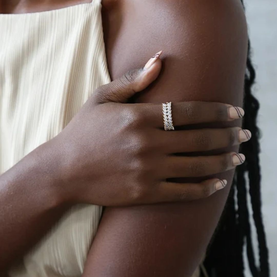 Clarisse Ring (gold finish)