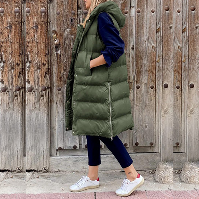 Marina | Sleeveless Women's Hoodie with Hood