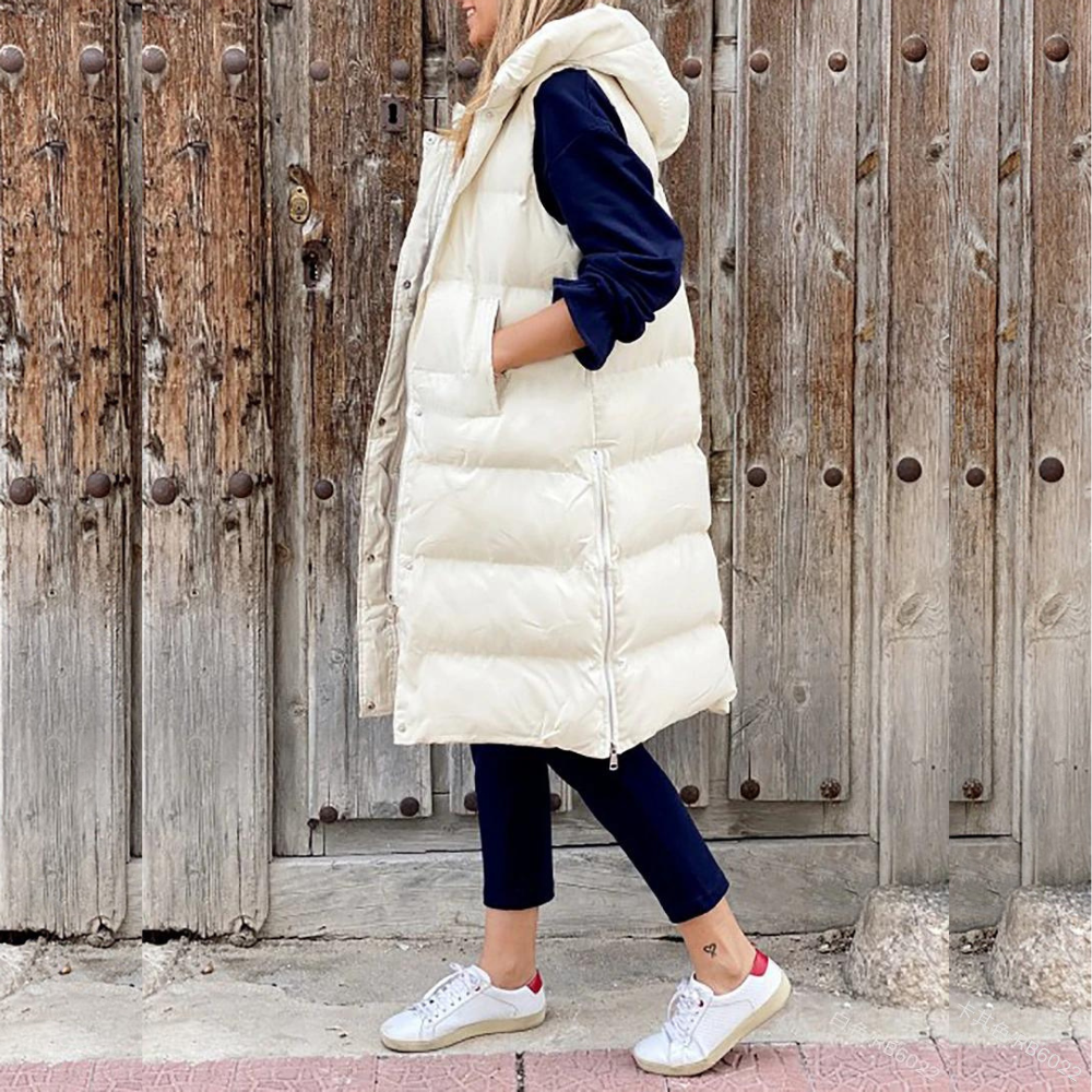 Marina | Sleeveless Women's Hoodie with Hood
