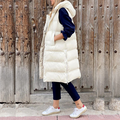 Marina | Sleeveless Women's Hoodie with Hood
