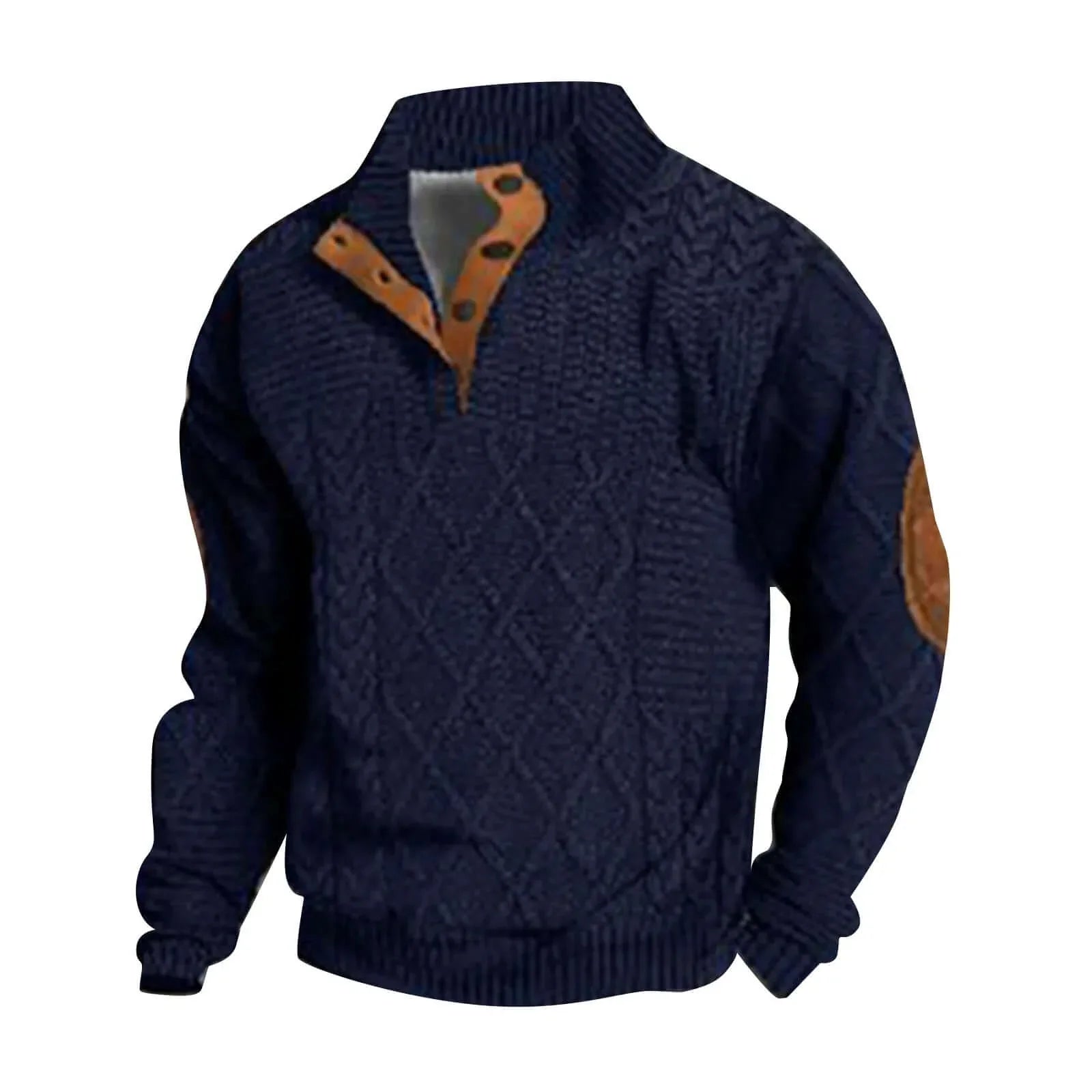 Bluma - Casual retro cashmere sweater for men