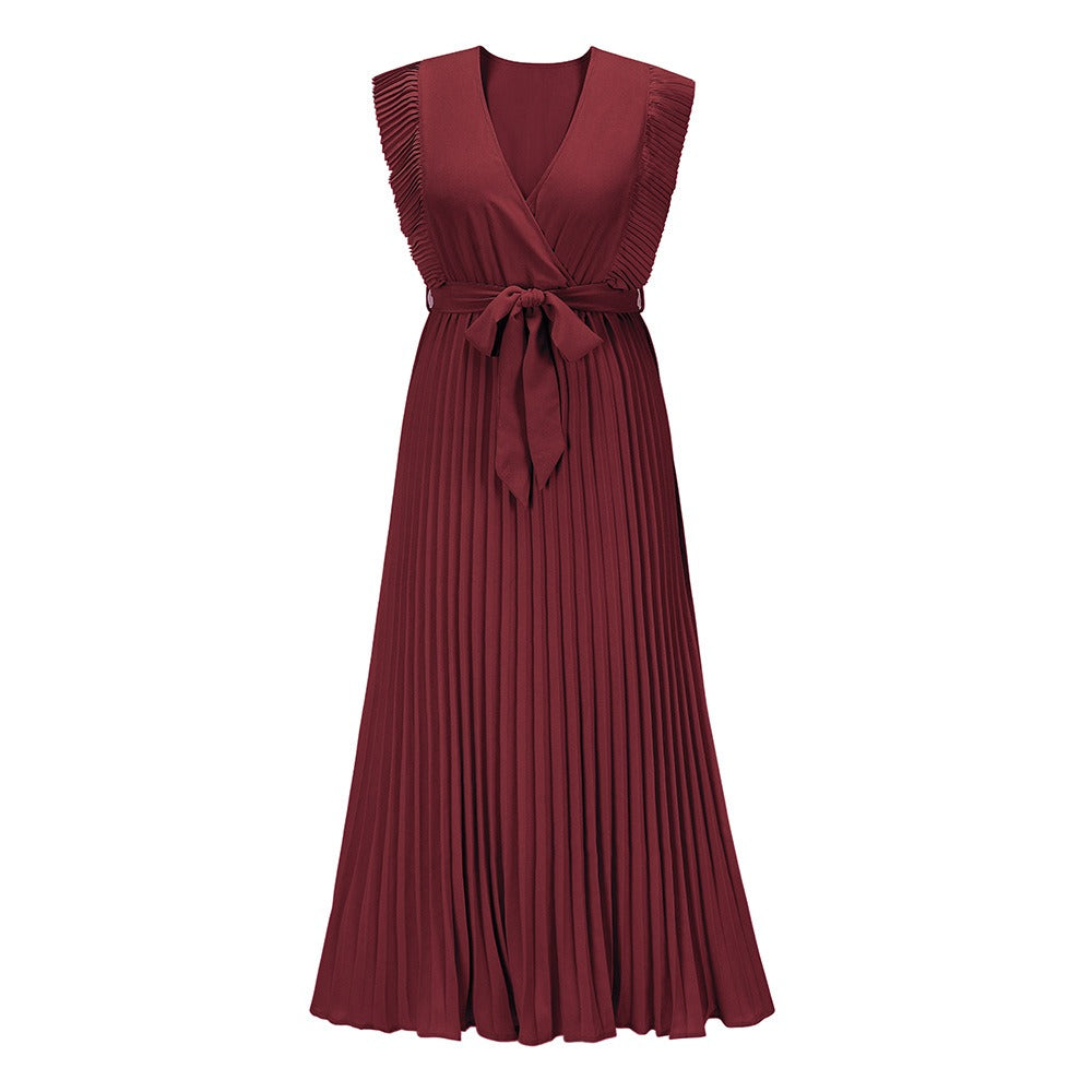 Adele™ - Dress with V-Neck
