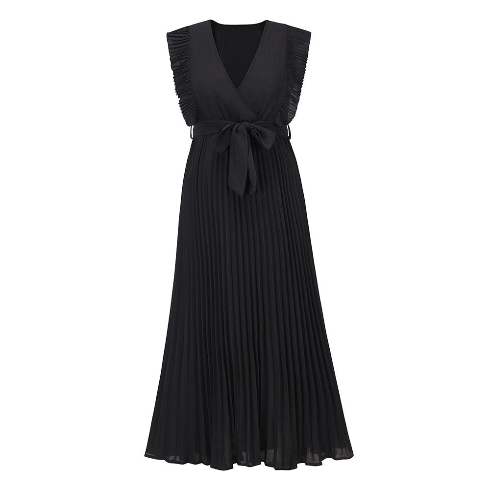 Adele™ - Dress with V-Neck